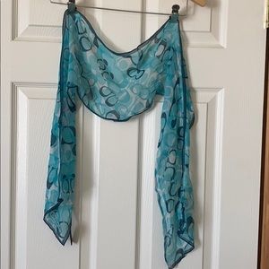 Vintage Silk Coach Scarf